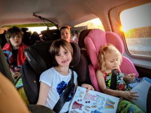 Sur la route des vacances