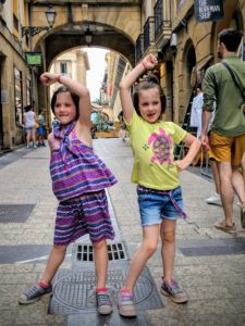 Dans les vieilles ruelles de San Sebastian