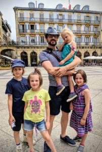 Dans les vieilles ruelles de San Sebastian