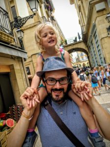 Dans les vieilles ruelles de San Sebastian
