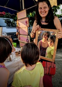 Fin de journée sur la marché de Veille Saint Giron