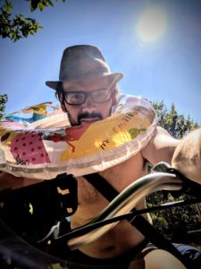 Dur dur d'être un papa en vacances