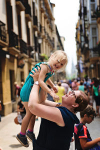 Dans les vieilles ruelles de San Sebastian