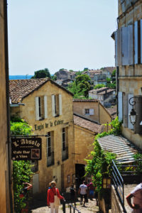 Etape du retour à Saint Emilion