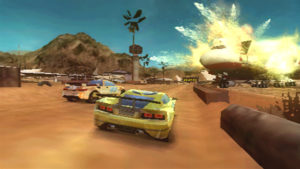 Split Second Velocity - PSP (Black Rock - Disney, 2010)