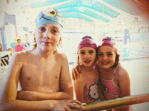 Premier cours de piscine