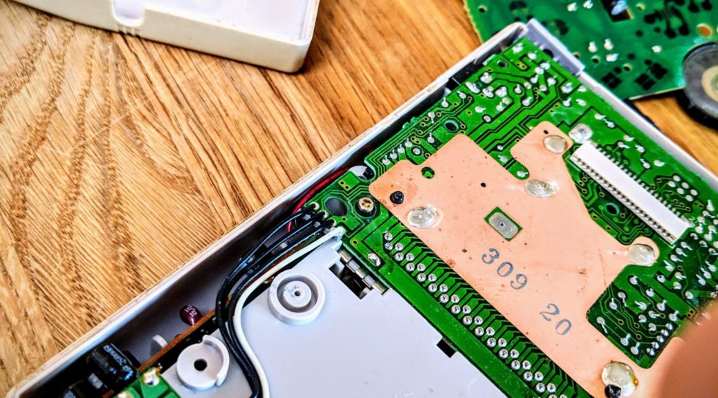 Les entrailles du Game Boy
