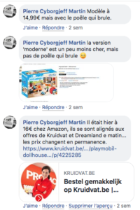 Parfois il y a des promos intéressantes chez Kruidvat