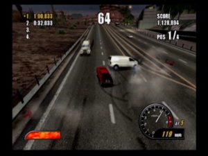 Burnout 2 : Point of Impact - PS2 (Acclaim - Criterion, 2002)