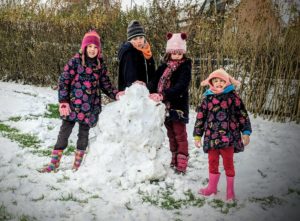 A la poursuite de Noël - Un bonhomme de neige ?