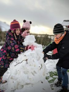 A la poursuite de Noël - Un bonhomme de neige ?