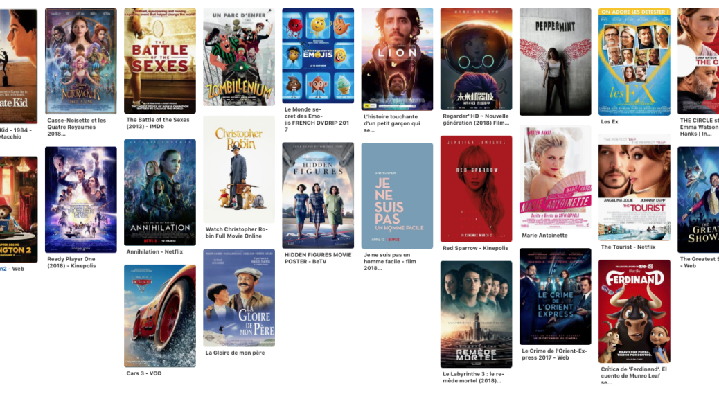 2018, côté ciné