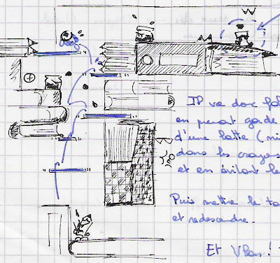 Croquis de niveaux de la School Zone