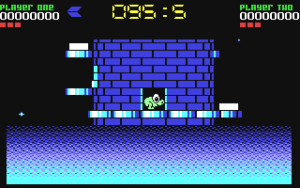 Nebulus - C64 (Hewson Con. - US Gold, 1988)