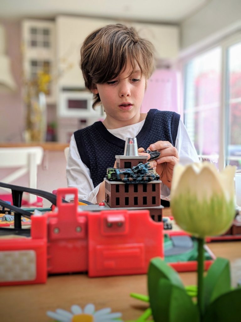 Après midi MicroMachine via le Google Pixel 2