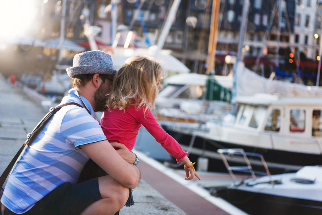 Dernière étape, le port de Honfleur