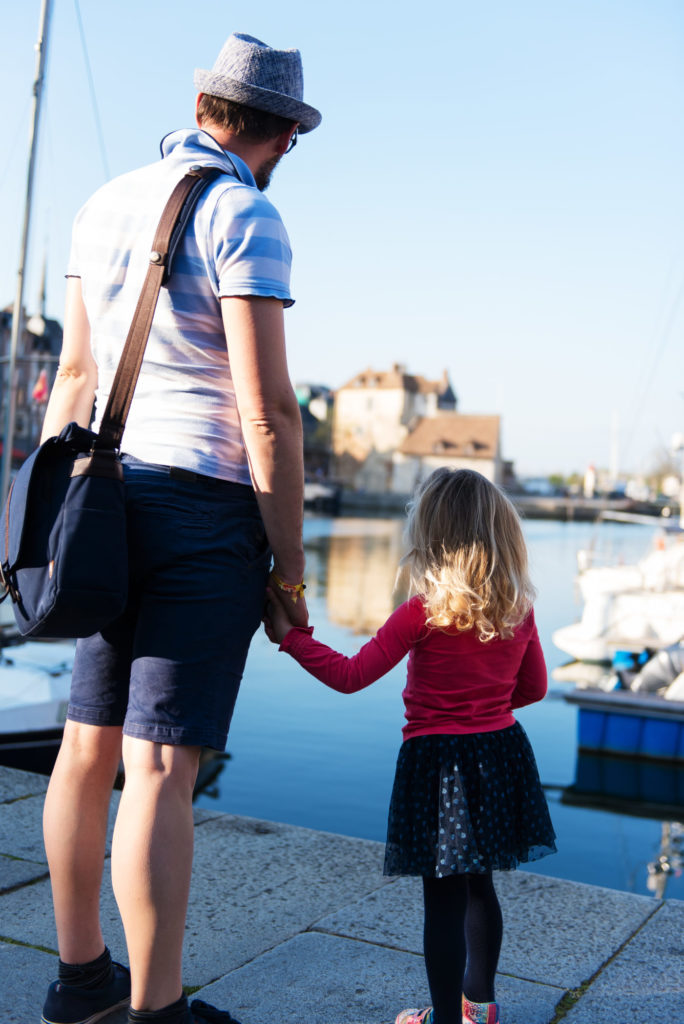 Dernière étape, le port de Honfleur