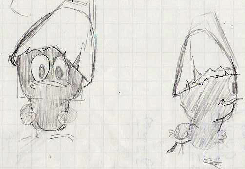 Calimero agains the black empire : analyse du personnage