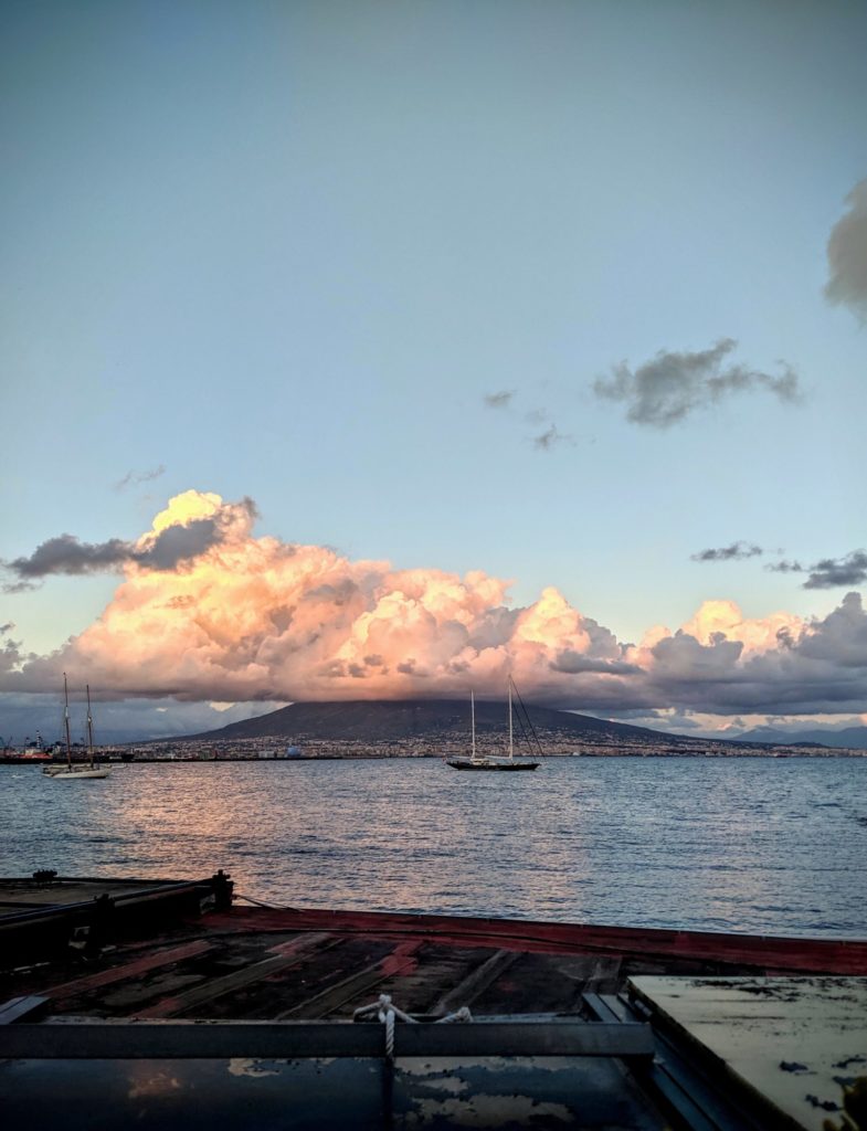 Réveil du Vésuve - Napoli