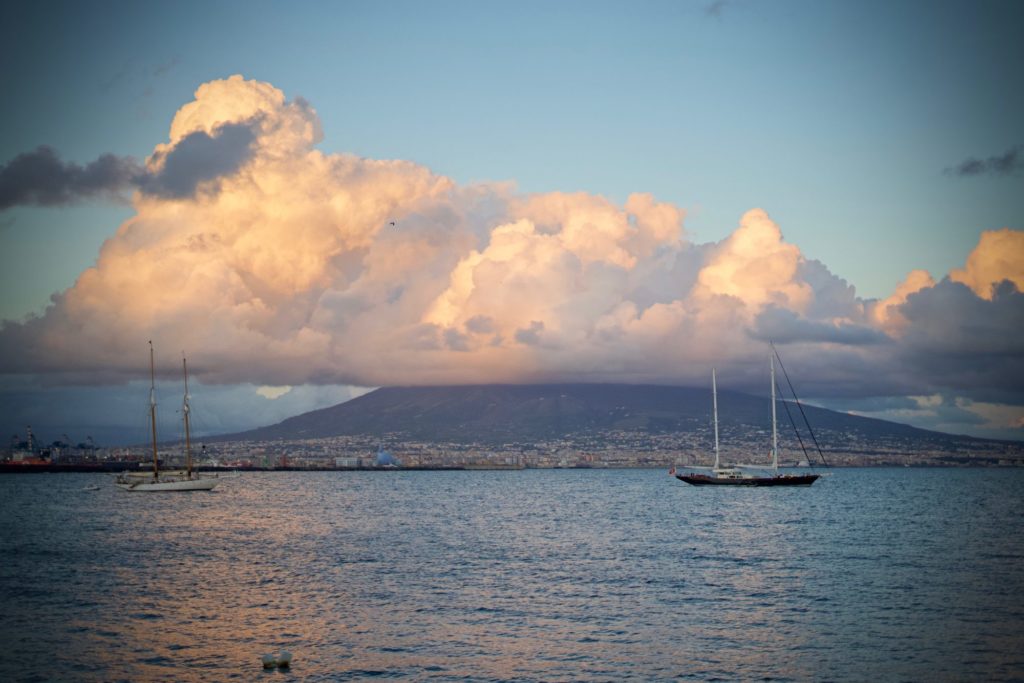 Réveil du Vésuve - Napoli