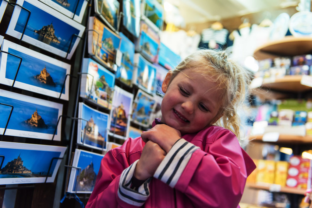 Le Mont Saint Michel avec 4 enfants