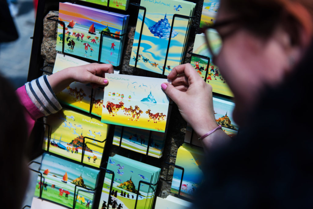 Le Mont Saint Michel avec 4 enfants