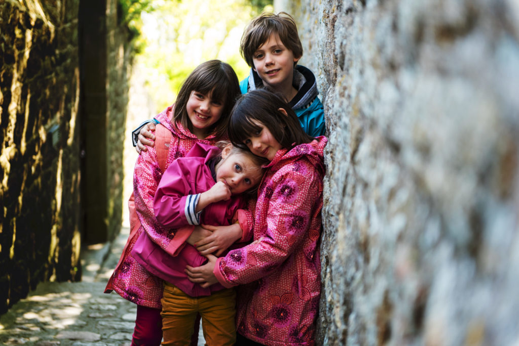 Le Mont Saint Michel avec 4 enfants