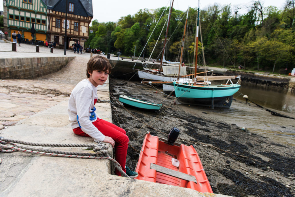 Le joli port de Saint Goustan