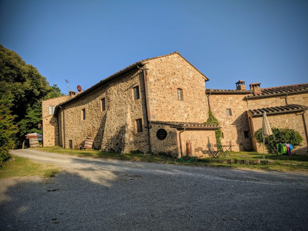 Bien arrivé à la Casa Verniano