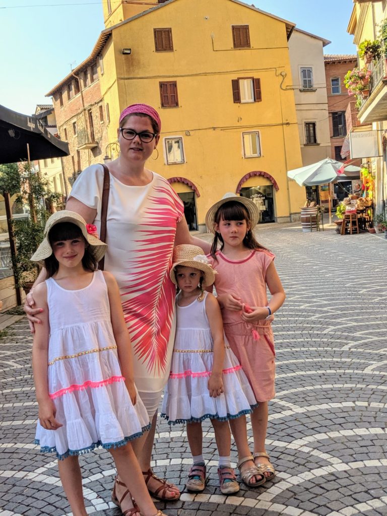 Dans les petites ruelles de Passignano Sul Trasimeno