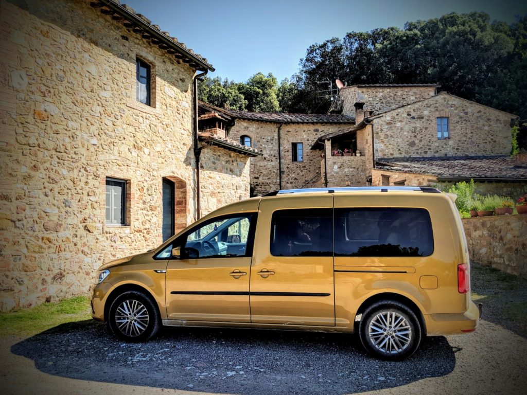 Les couleurs de notre nouvelle Caddy font très toscanes ! - Casa Verniano