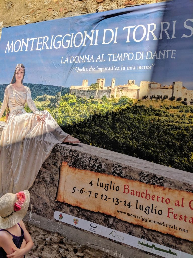 Tiens, le festival mediéval de Monteriggioni démarrera vendredi !