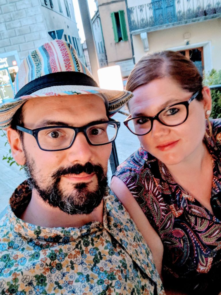 Dans les petites ruelles de Rapolano Terme