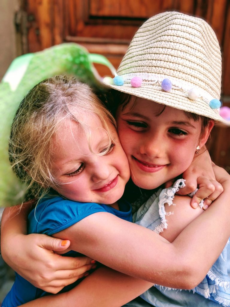 De retour à Sienne avec les enfants