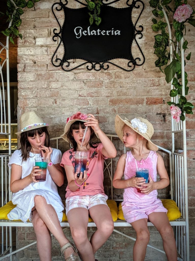 De retour en famille à Grazzano Visconti