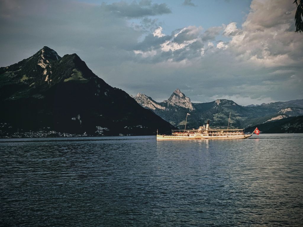 Dernière pause au bord du lac des quatre cantons
