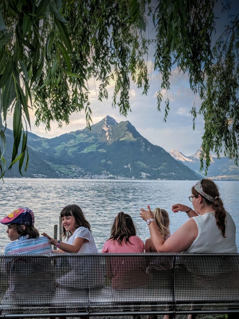 Dernière pause au bord du lac des quatre cantons