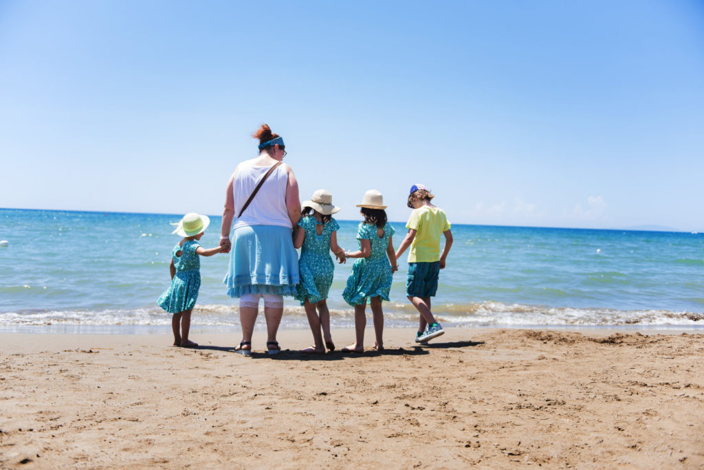 La plage est calme à Castiglione de la Pescaia aujourd'hui !