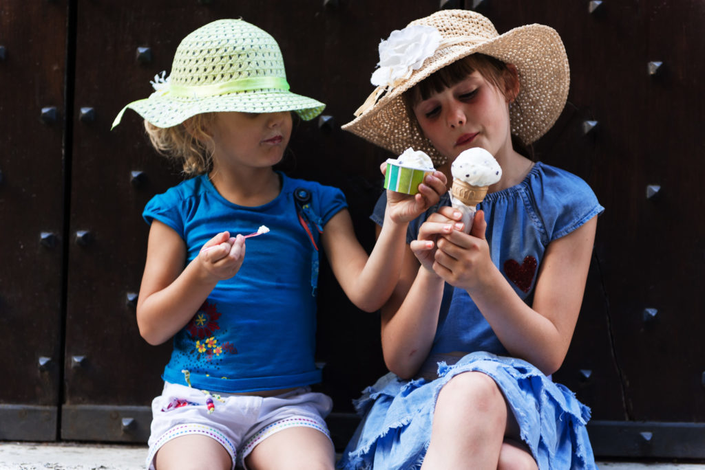 De retour à Sienne avec les enfants