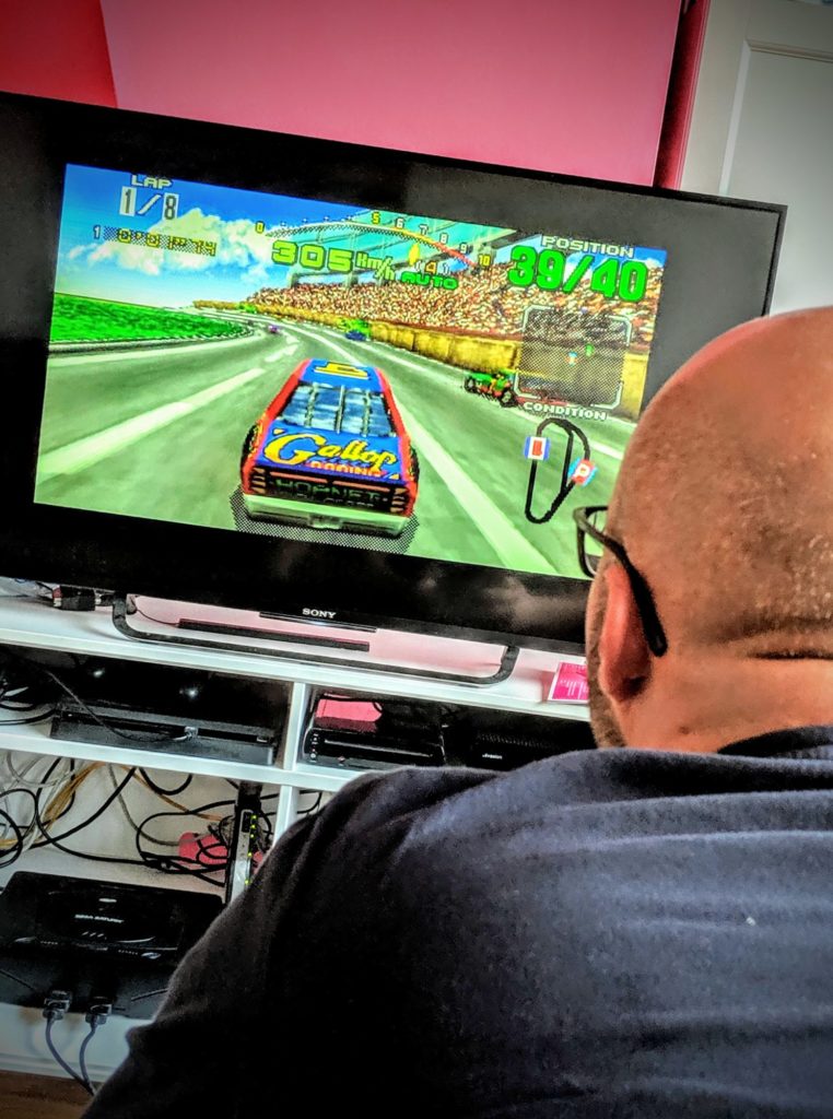 Soirée découverte de la SEGA Saturn - Daytona USA