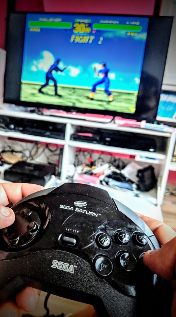 Soirée découverte de la SEGA Saturn - Virtua Fighter