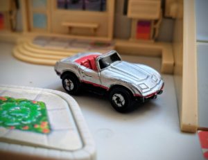 Chevrolet 1975 corvette - Classic Corvettes - Micro Machines, 1989