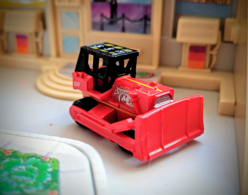 Bulldozer - Construction Collection #22 - Galoob Micro Machines, 1990