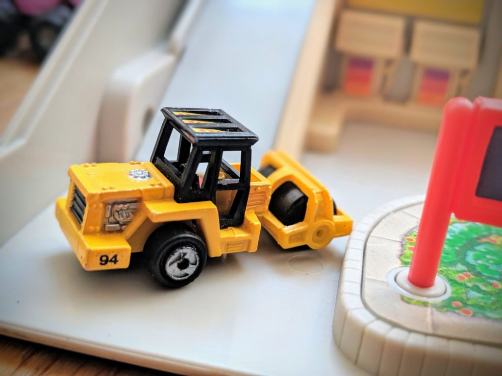 Rouleau Compresseur 'Steamroller' - Construction Collection #22 - Micro Machines, 1988