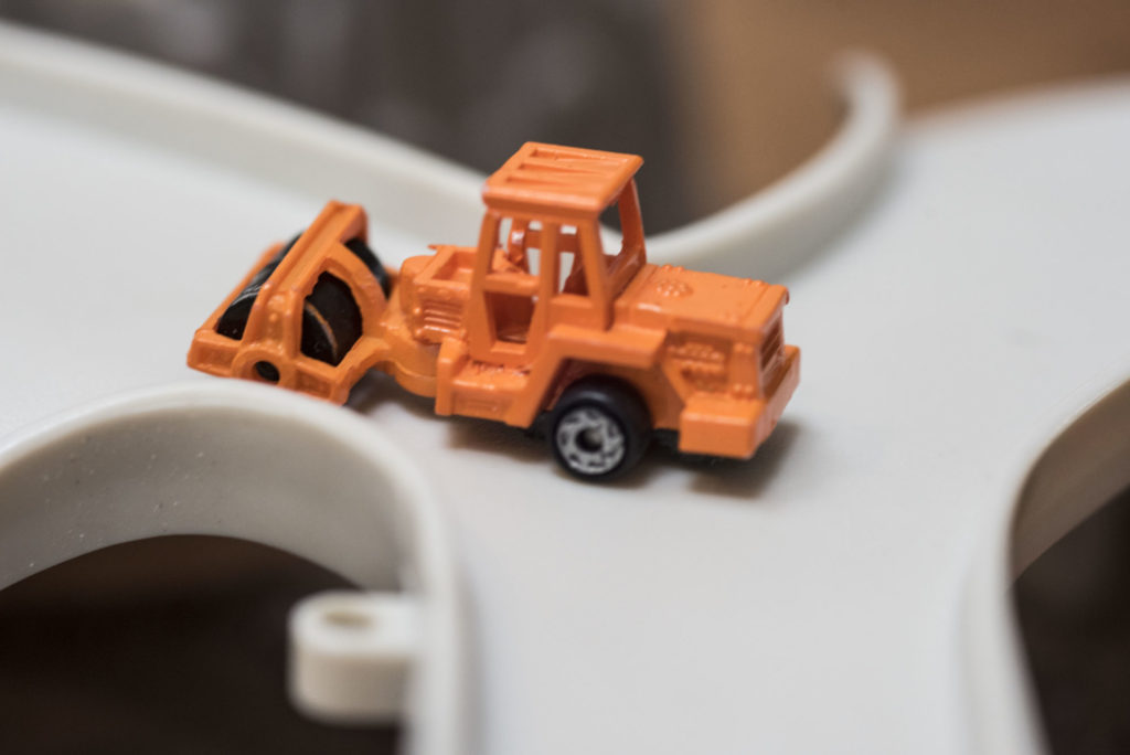 Rouleau Compresseur 'Steamroller' - Road Crew #11 - Micro Machines, 1996