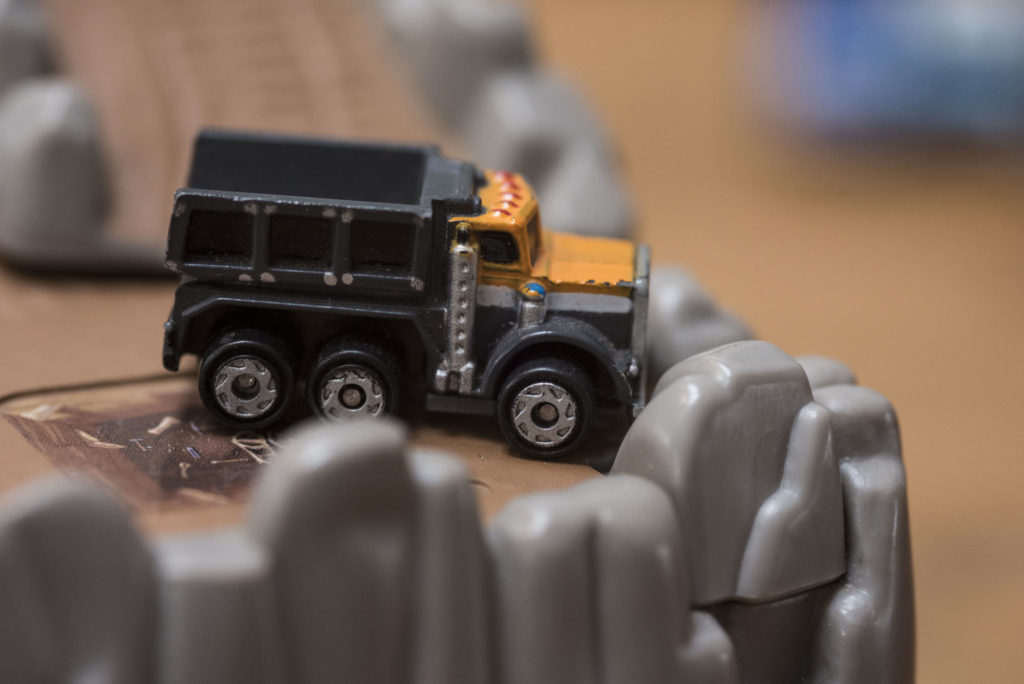 Dump Truck - Hard Hat Collection #20 - 1994 Micro Machines