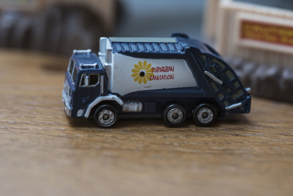 Camion poubelle 'Garbage Truck' - Public Servants #38 - 1997 Micro Machines