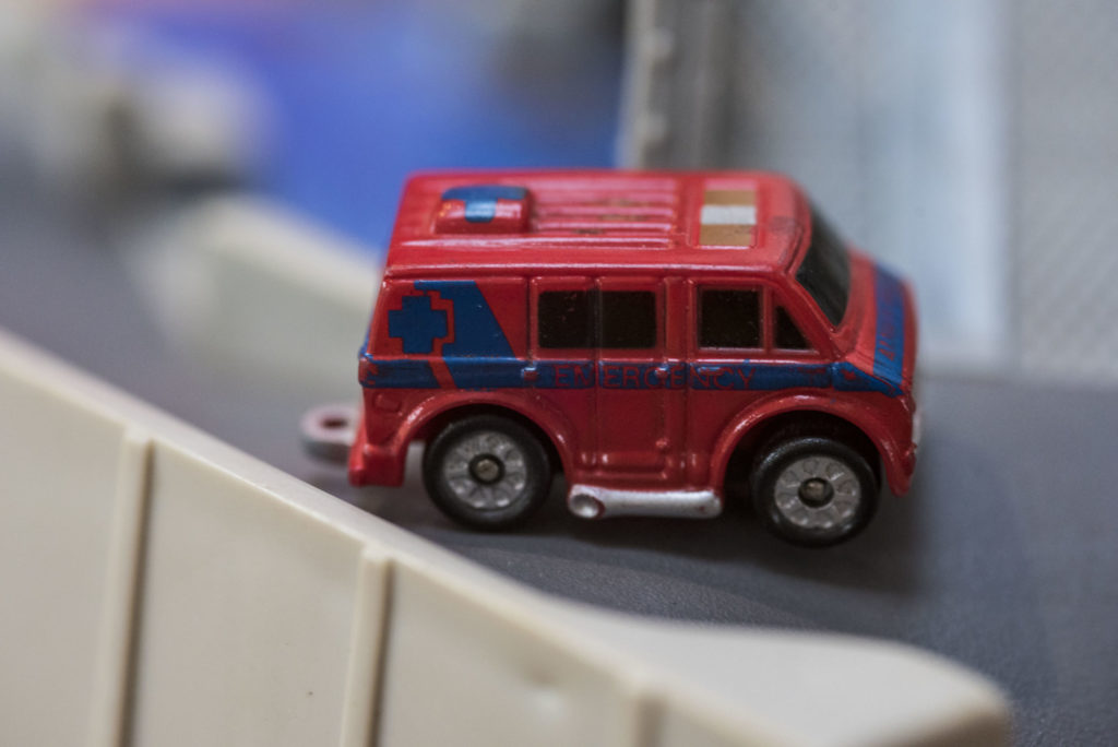 Chevrolet '70s Van Ambulance- The City Service Collection #7 - Micro Machines, 1988