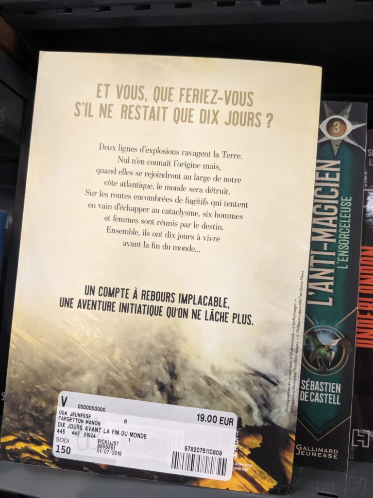 10 jours avant la fin du monde