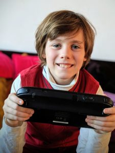 Minecraft sur WiiU, il ne s'en lasse pas !
